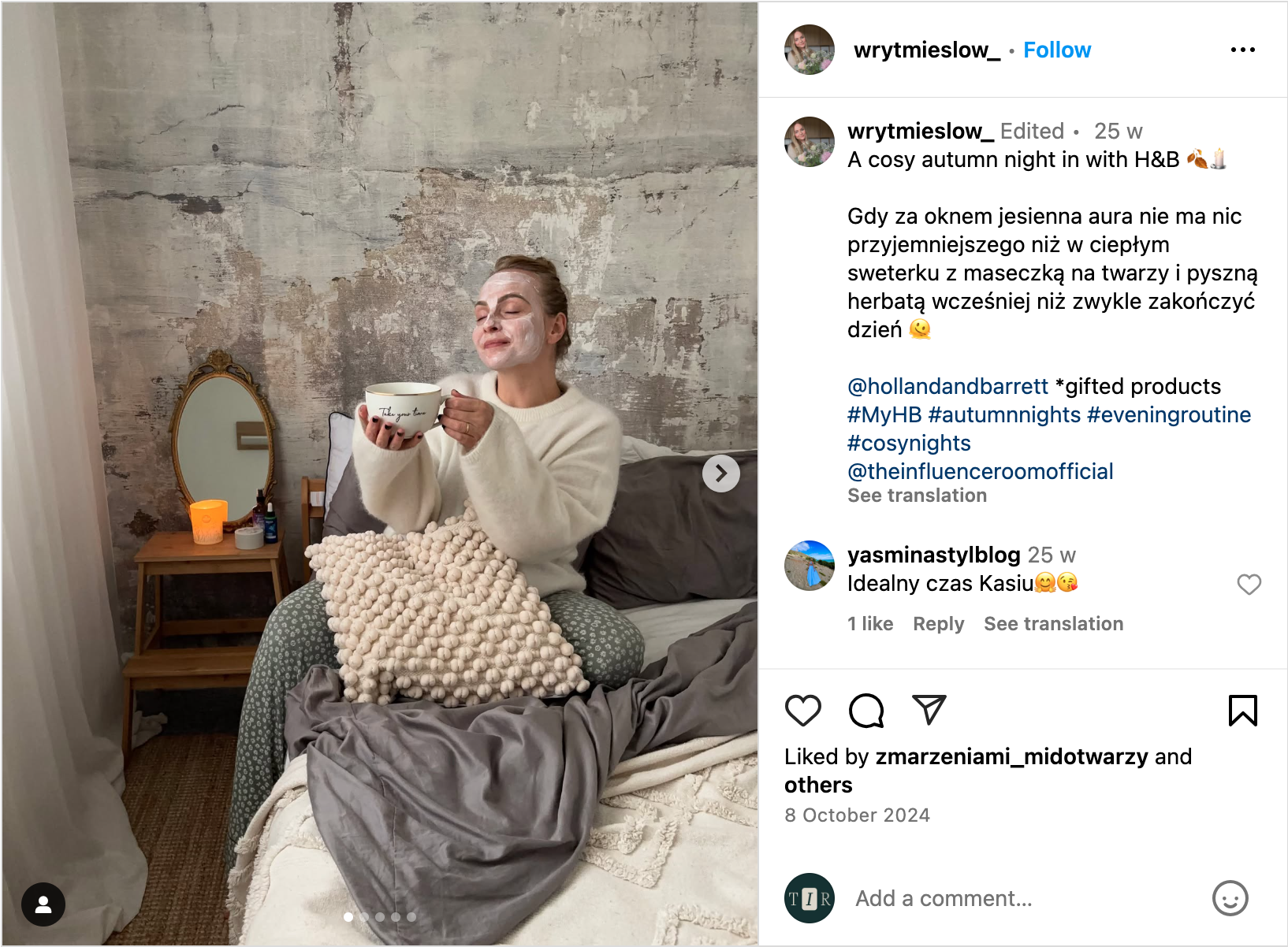 Holland & Barrett - micro influencer